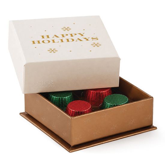 Holiday - Amber Deco Truffle Boxes