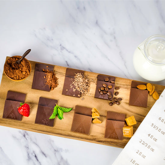 Moodibars Gourmet Belgian Chocolate Squares 10pc Gift Set