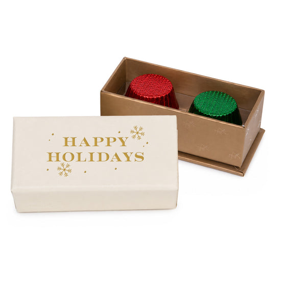 Holiday - Amber Deco Truffle Boxes