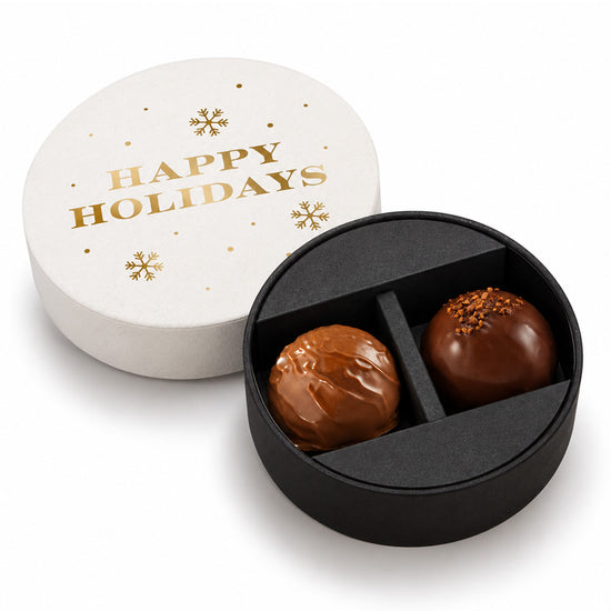 Holiday - Cream Eclipse Truffle Box