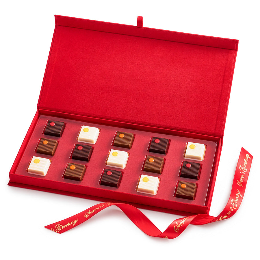 Holiday - Suede Truffle Boxes 15pc
