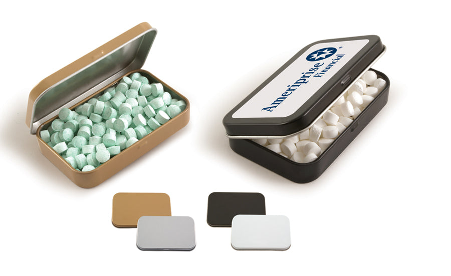 Breath Mint Rectangle Tin